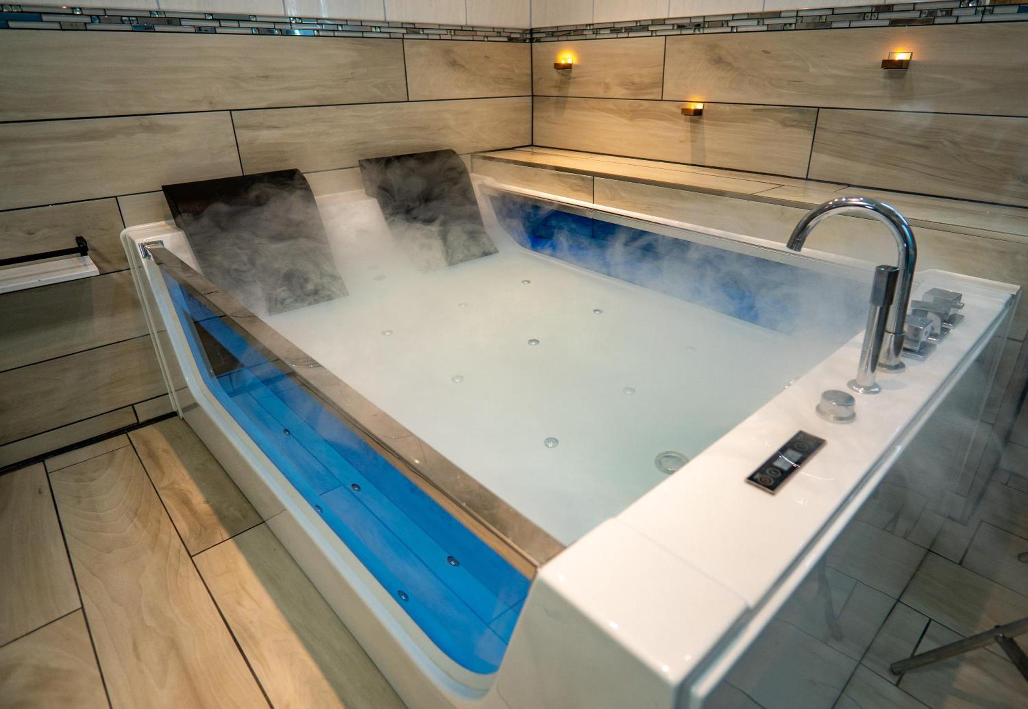 Spawo Mit Sauna Und Whirpool ฟุลเลนดอร์ฟ ภายนอก รูปภาพ